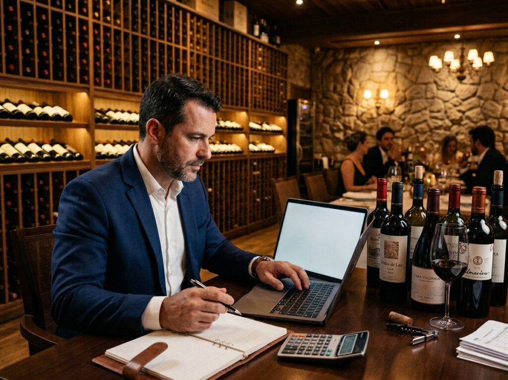 Como calcular o preço do vinho no restaurante com margem correta